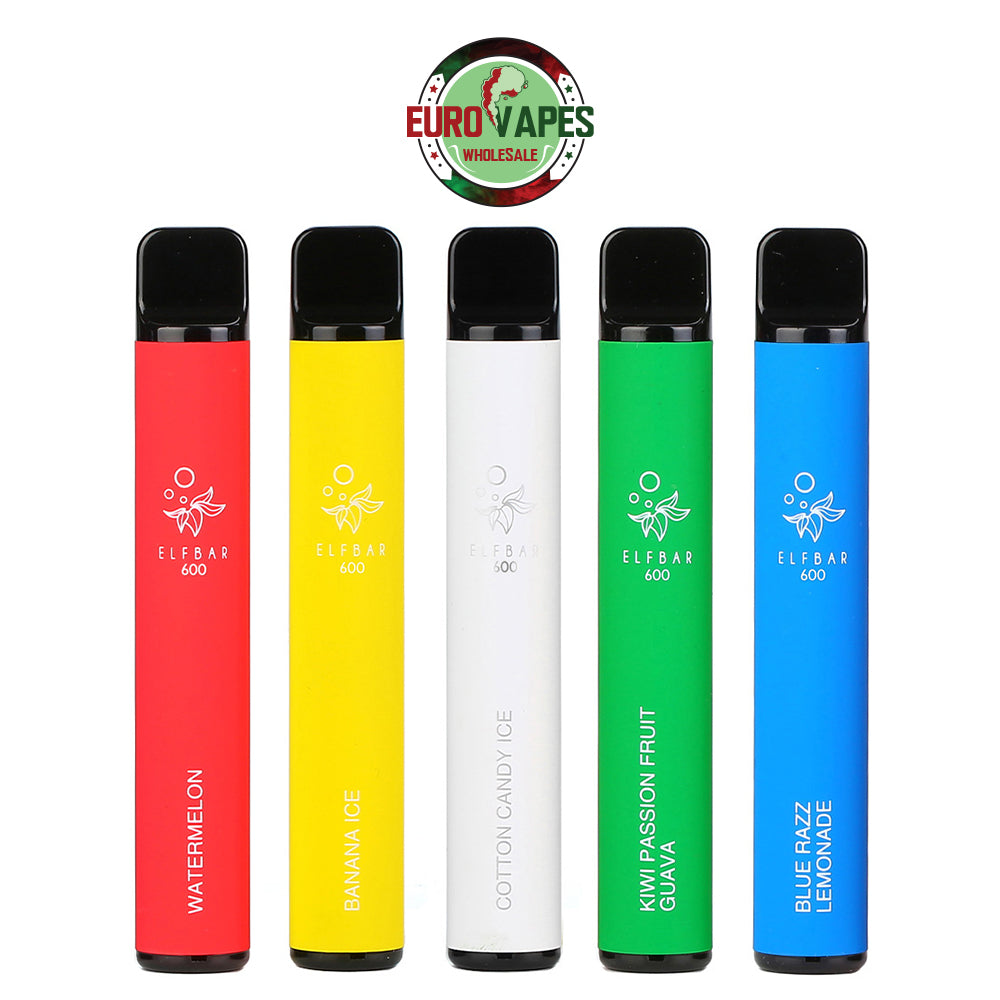 Elf bar 600 Puffs Disposable Vape (Schachtel mit 10 Stück)