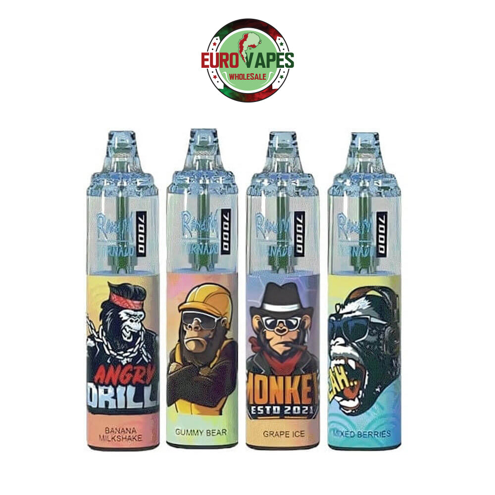 RAndM Tornado 7000 Puffs Disposable Vape (Schachtel mit 10 Stück)