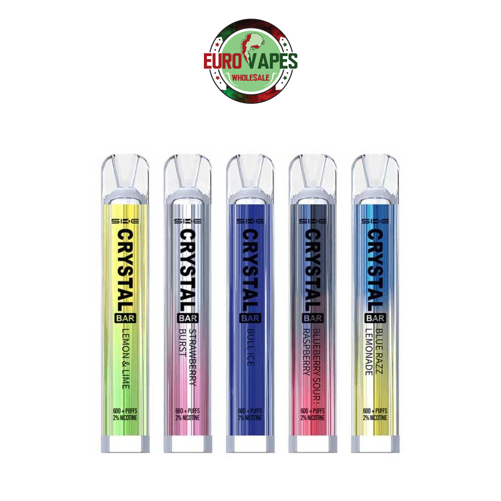 SKE Crystal Bar 600 Puffs Disposable Vape (Schachtel mit 10 Stück)