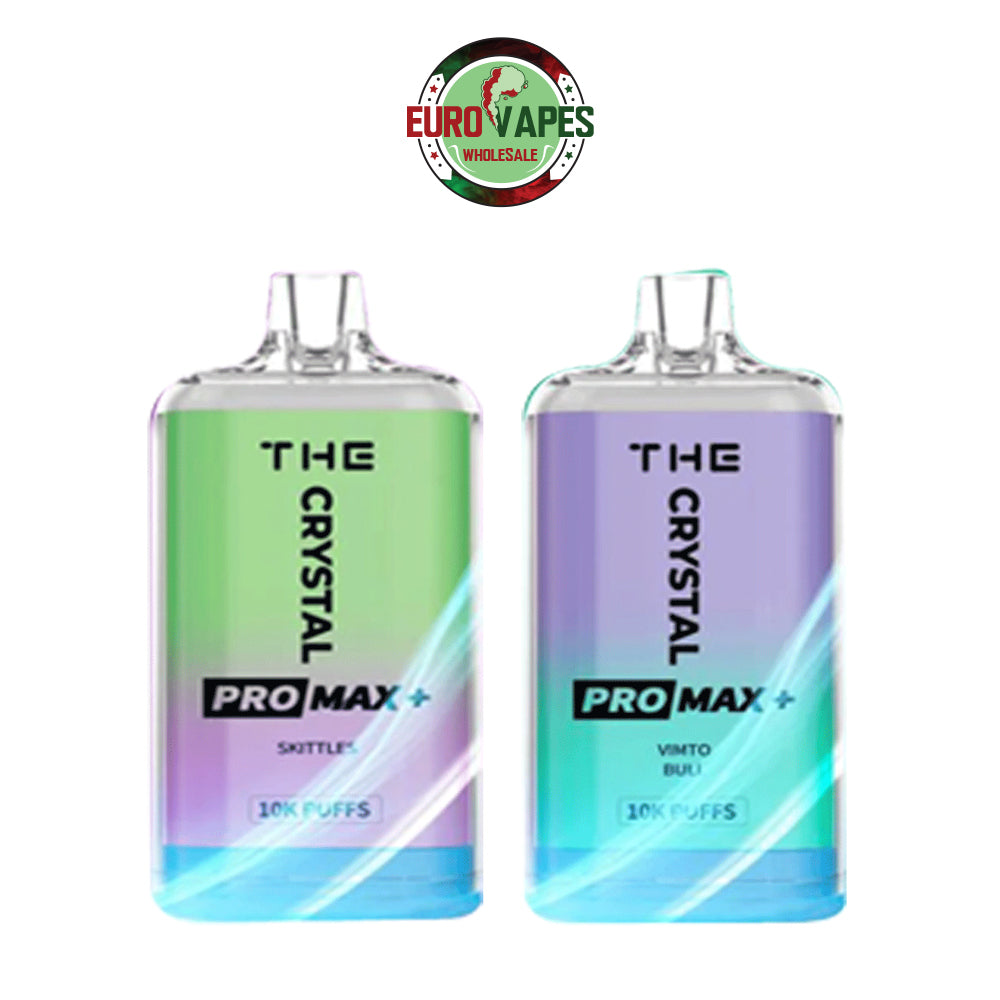 The Crystal Pro Max + 10000 Disposable Vape (Schachtel mit 10 Stück)