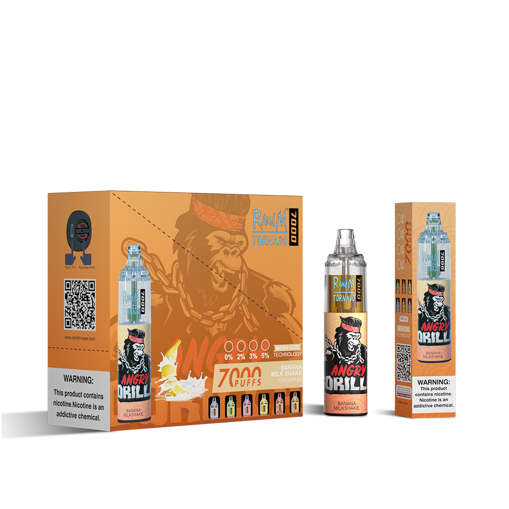 RAndM Tornado 7000 Puffs Disposable Vape (Schachtel mit 10 Stück)