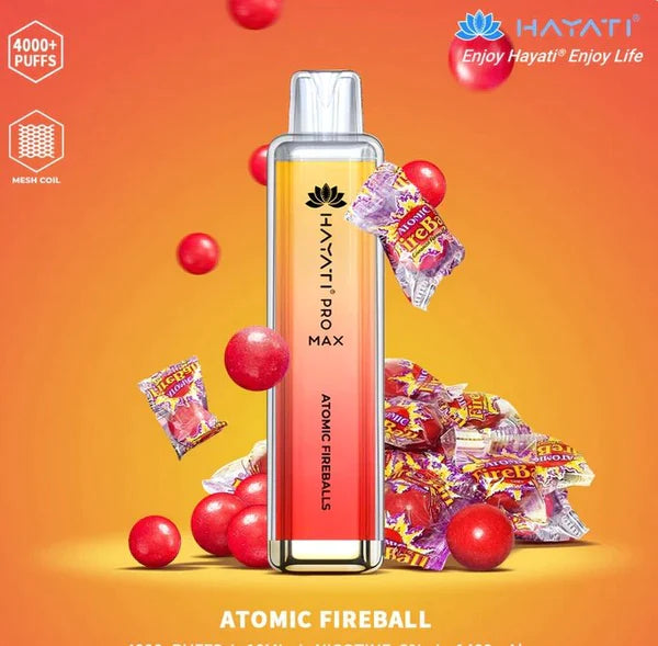 Hayati Crystal Pro Max 4000 Puffs (Pack of 10)