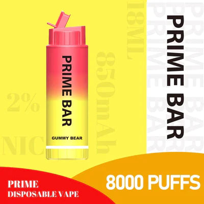 Prime Bar 8000 Disposable Vape Pod Device (Schachtel mit 10 Stück)