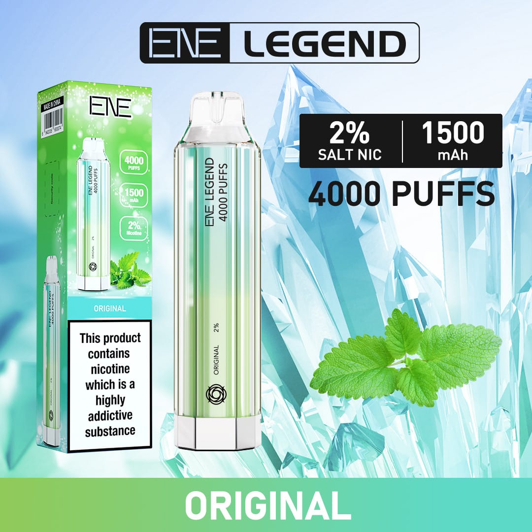 ENE Elux Legend 4000 Puffs Disposable Vape (Schachtel mit 10 Stück)
