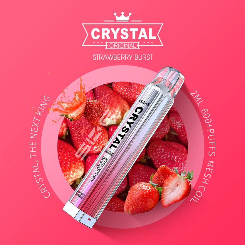SKE Crystal Bar 600 Puffs Disposable Vape (Schachtel mit 10 Stück)