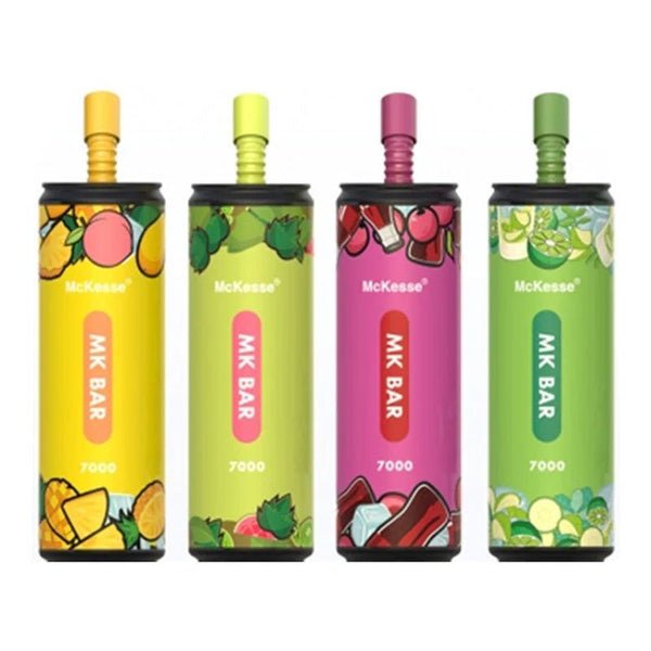 McKesse MK Bar 7000 Disposable Vape (Schachtel mit 10 Stück)