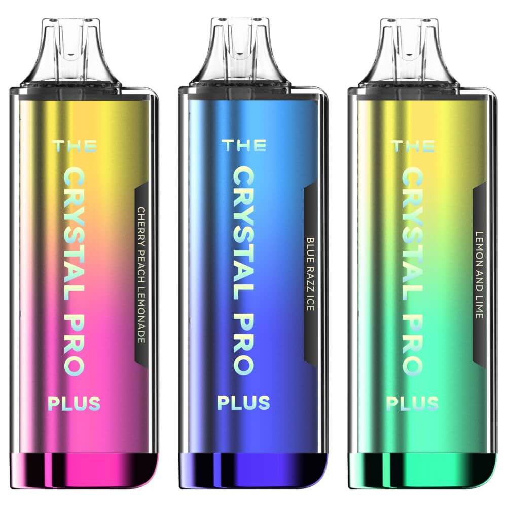 The Crystal Pro Plus 4000 Puffs Disposable Vape Pod Kit (Schachtel mit 10 Stück)