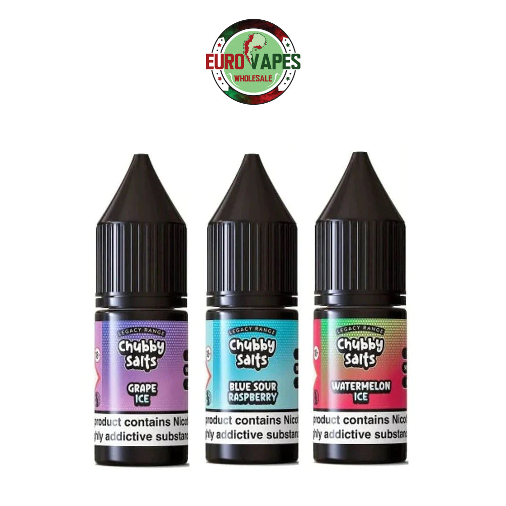 Chubby Salt E-liquids Nic Salts-10ml (Pack of 10)