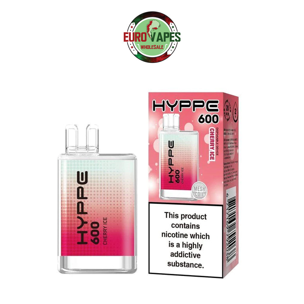 Hyppe 600 Crystal Disposable Vape Pod - Box of 10