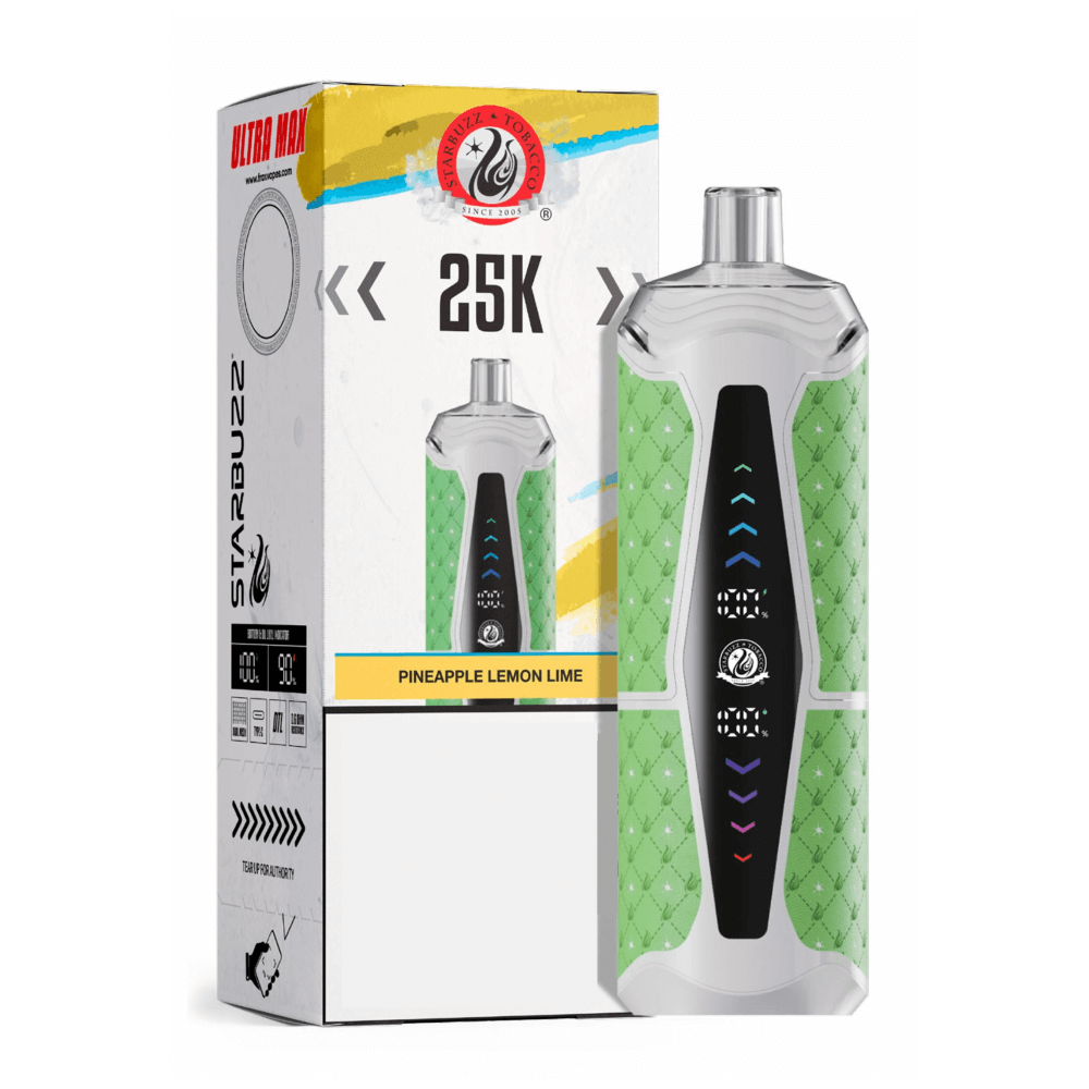 Starbuzz Ultra Max 25k Puffs Disposable Vape (Box of 10)