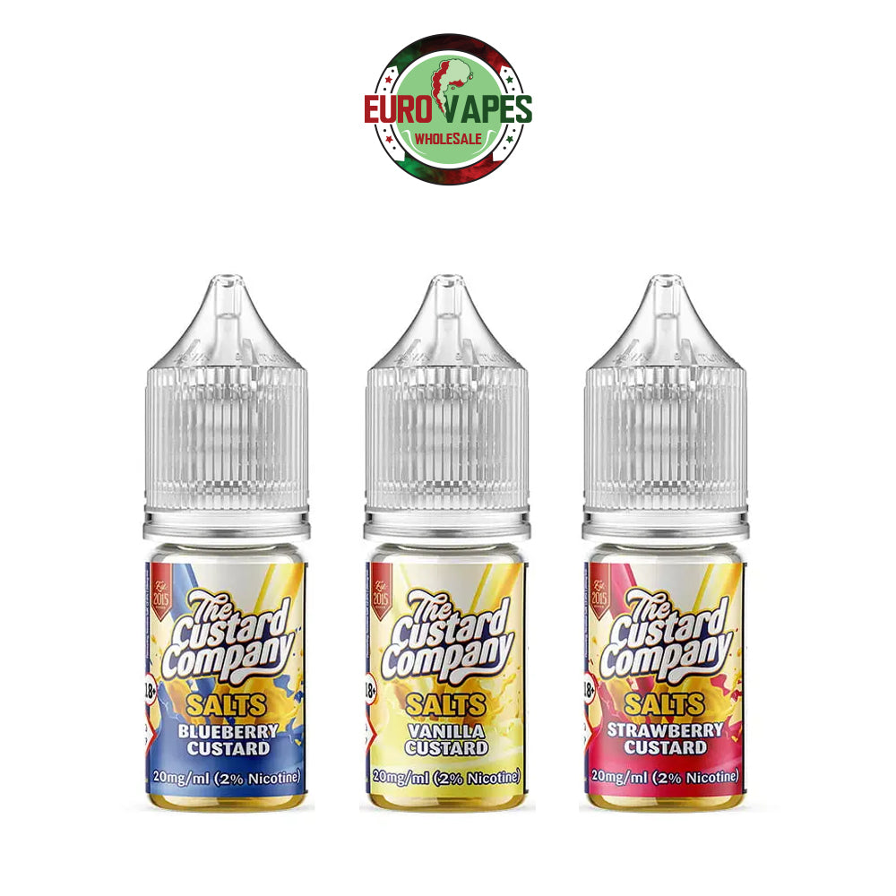 The Custard Company 10ML Nic Salt (Pack Of 10)