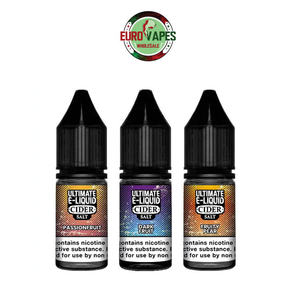 Ultimate E-Liquid Cider 10ML Nic Salt (Pack Of 10)