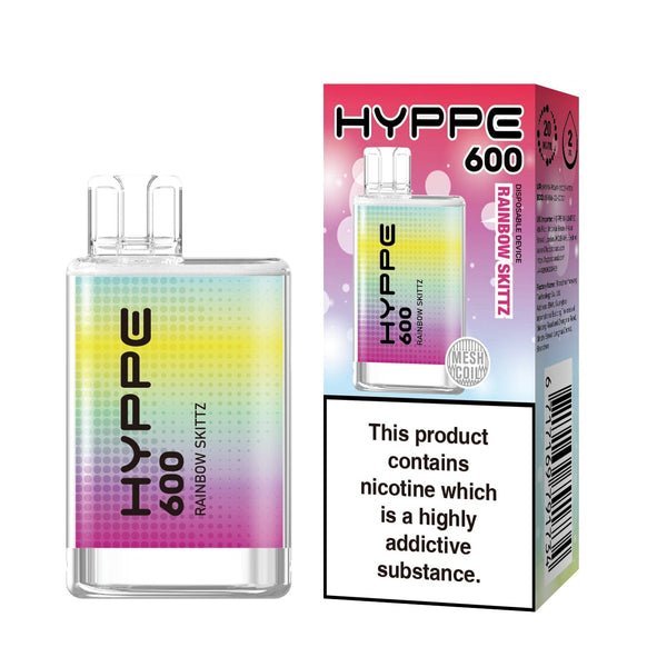 Hyppe 600 Crystal Disposable Vape Pod - Box of 10 - #Simbavapes#