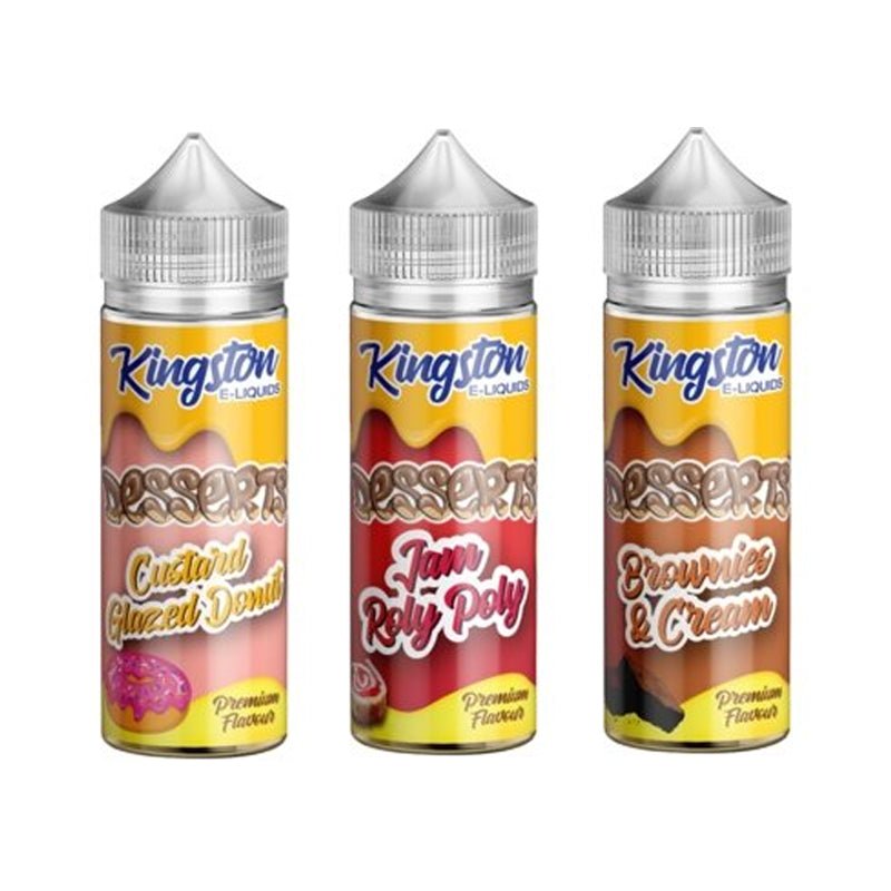 Kingston Desserts 100ML Shortfill (Pack Of 10)