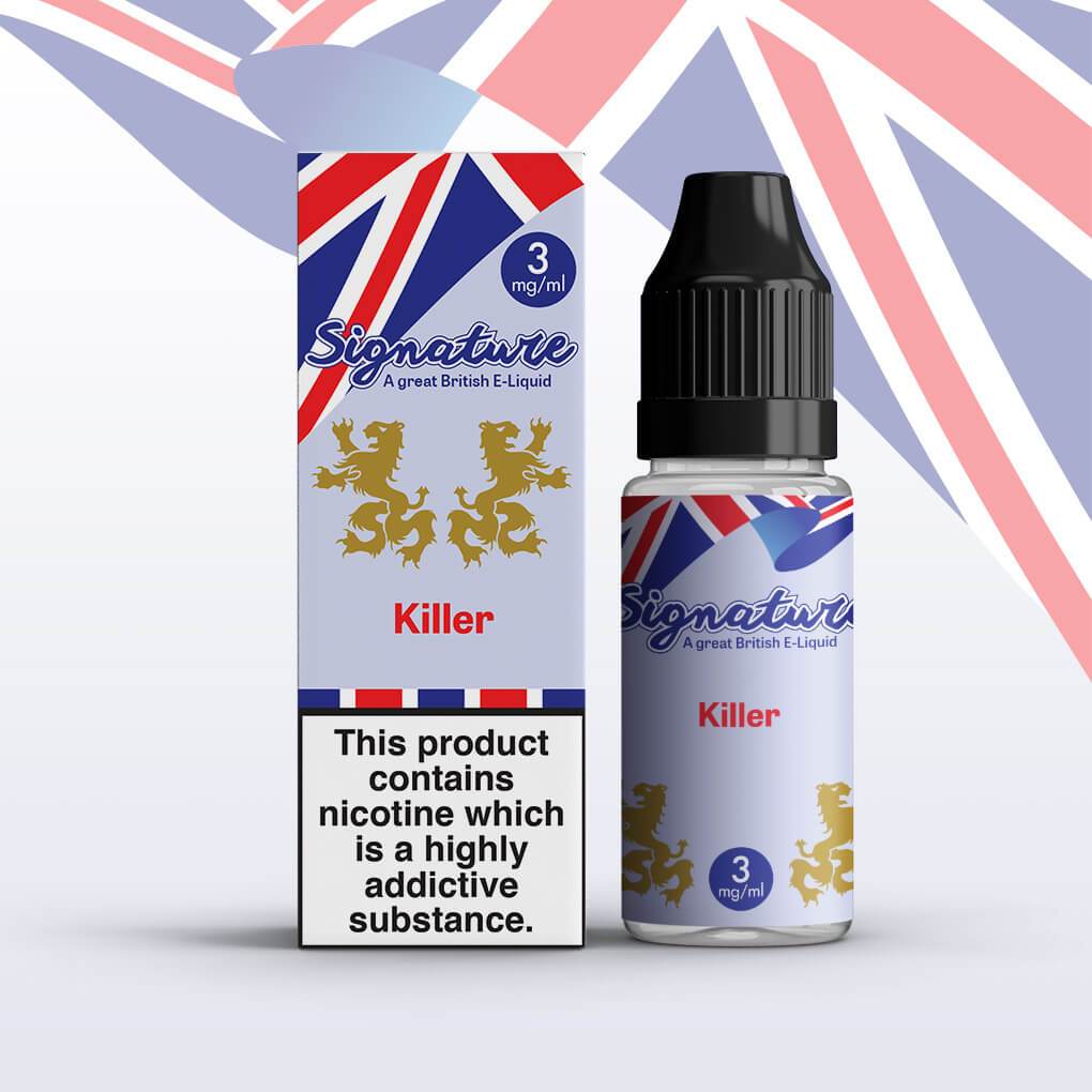 Signature - Killer - 10ml E-liquids (Pack of 10)